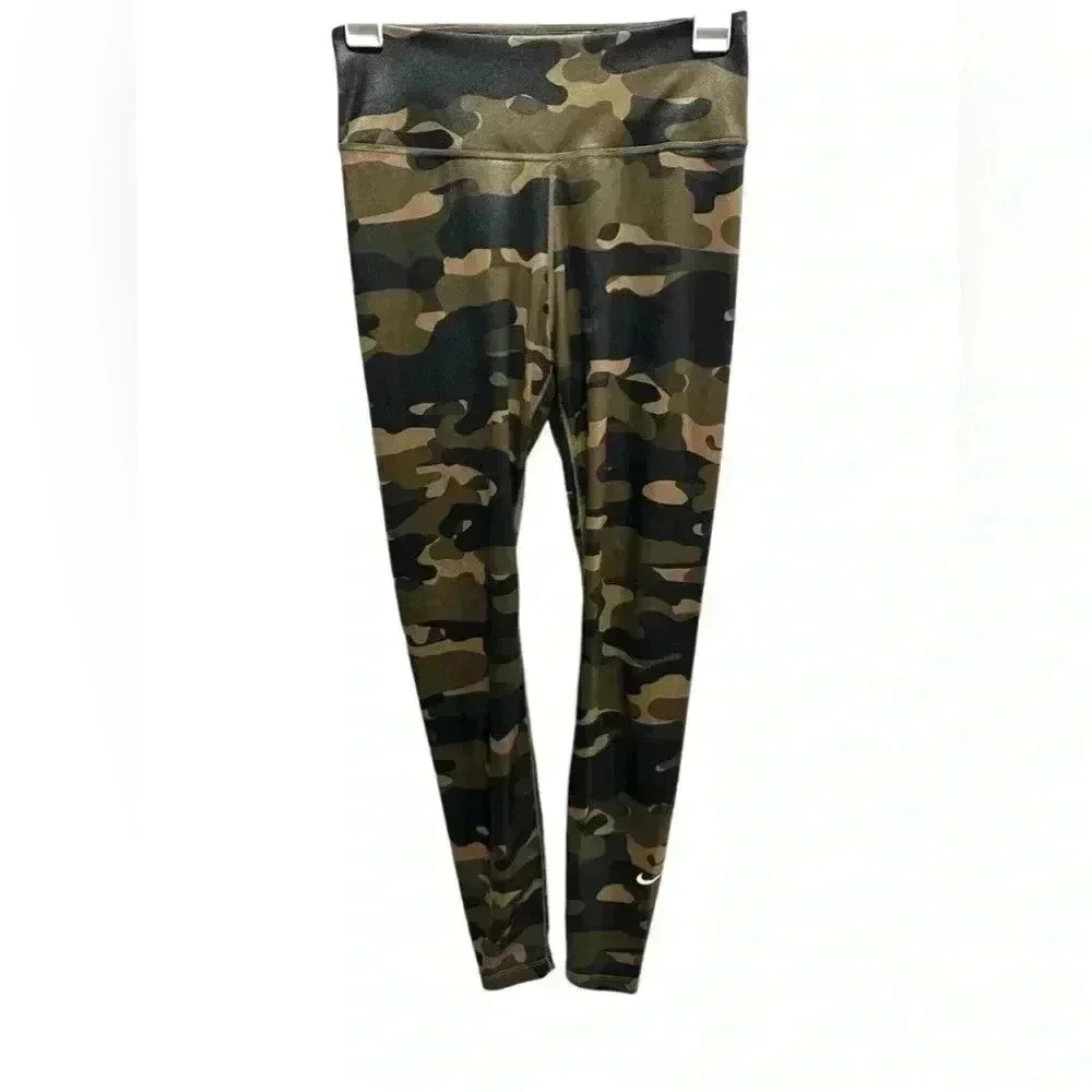 NIKE DRI FIT CAMOUFLAGE LEGGINGS - Picture 4 of 6